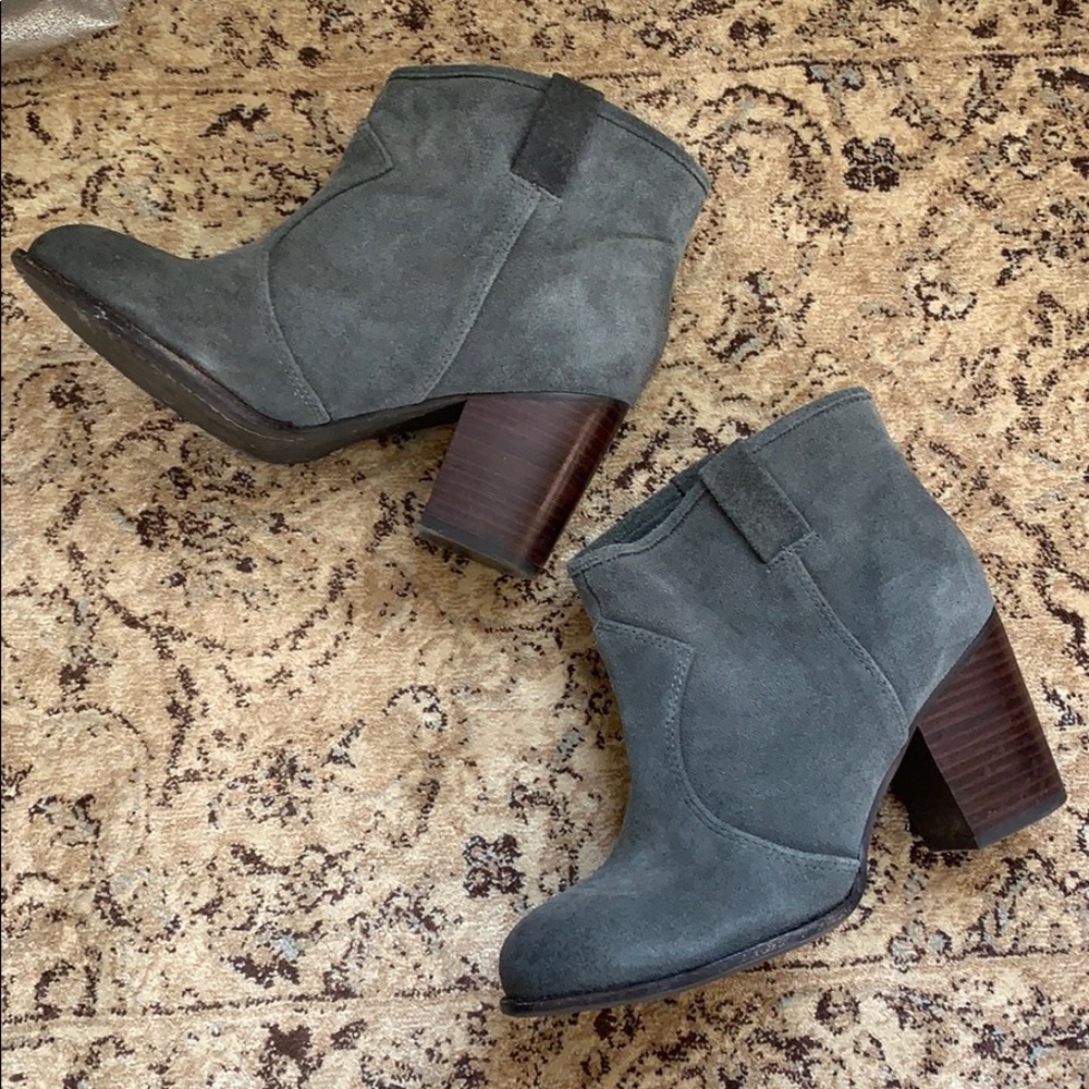 Suede Booties - image 4